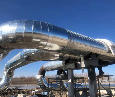 大慶圣泉綠色技術(shù)有限公司100萬(wàn)噸/年生物質(zhì)精煉一體化（一期工程）暖通管道施工